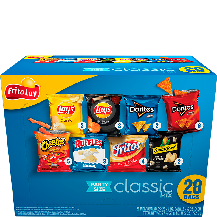 FRITOLAY® Mega Size Fiery Mix Variety Pack Variety Packs